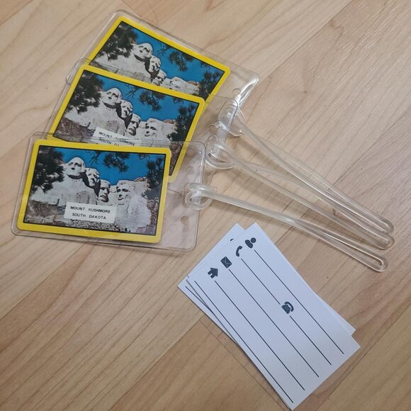 Mount Rushmore Luggage Tags - Picture 3 of 4